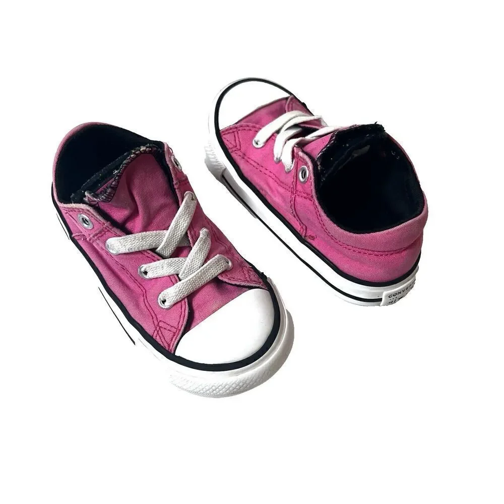 Converse pink canvas
